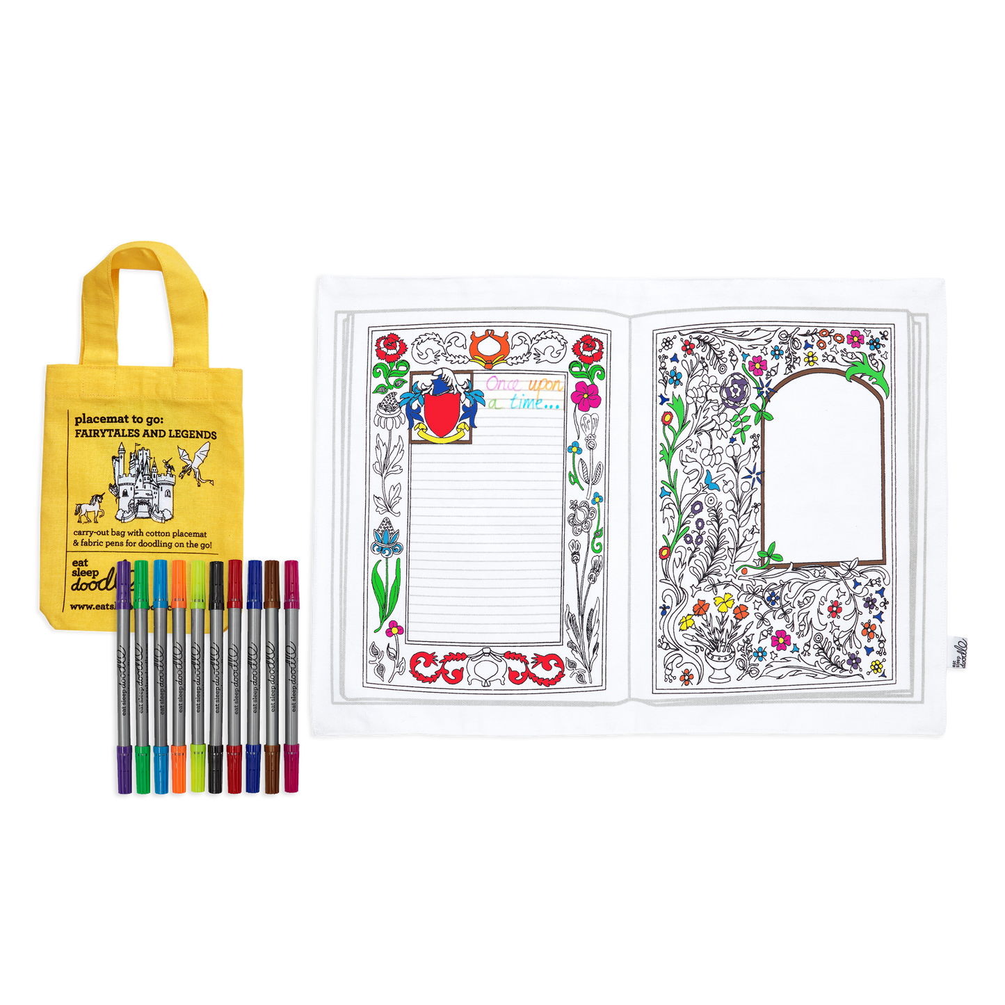 Pack Individual Castillos + 10 marcadores